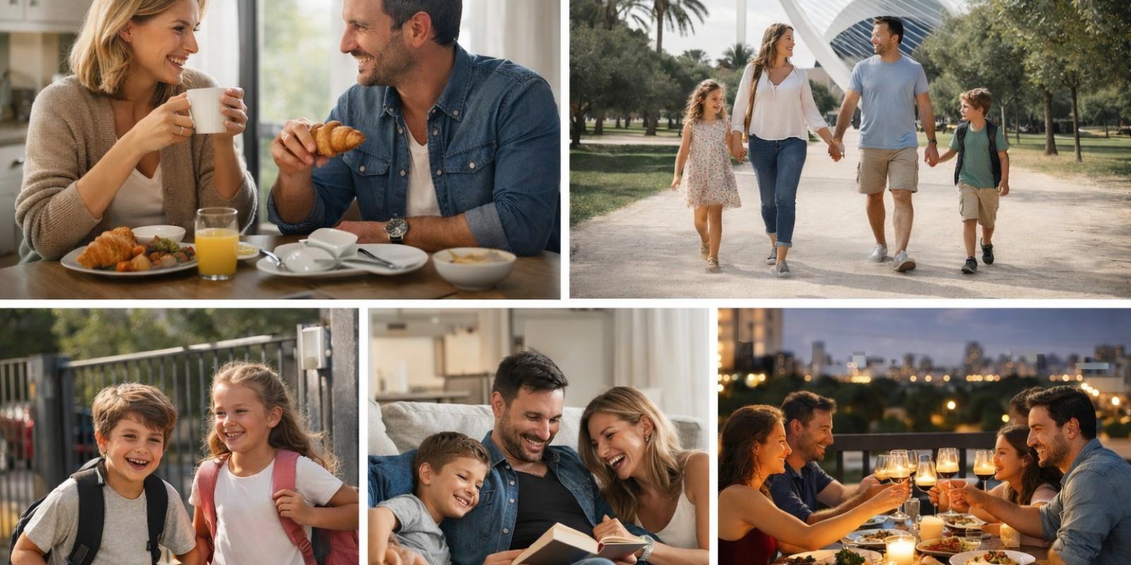 ¿Cómo mejora la calidad de vida en El Pla del Real de Valencia para familias que vienen del extranjero?