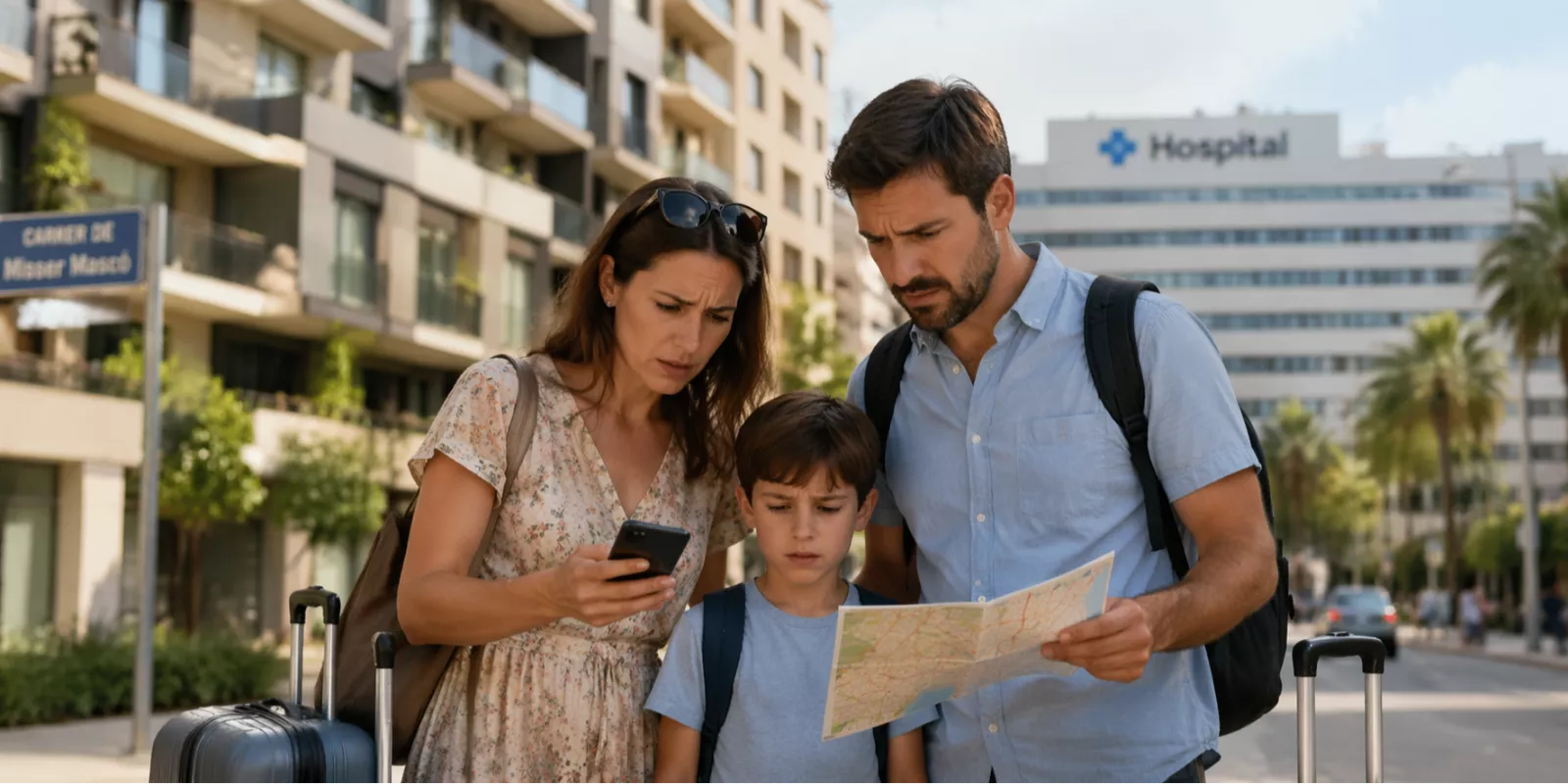 ¿Qué pasa si te mudas a El Pla del Real de Valencia sin cobertura médica siendo familia extranjera?