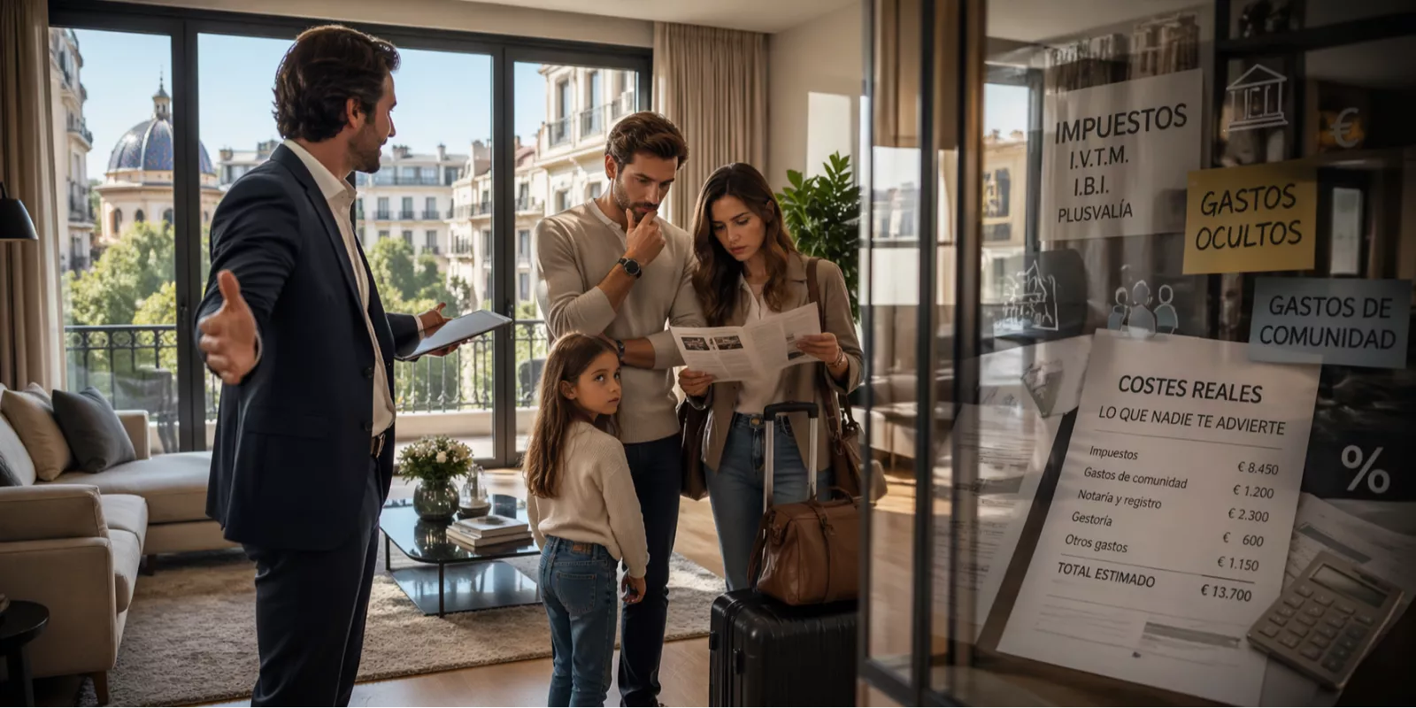 Impuestos y gastos reales en El Pla del Real de Valencia para familias internacionales: lo que nadie te advierte antes de mudarte