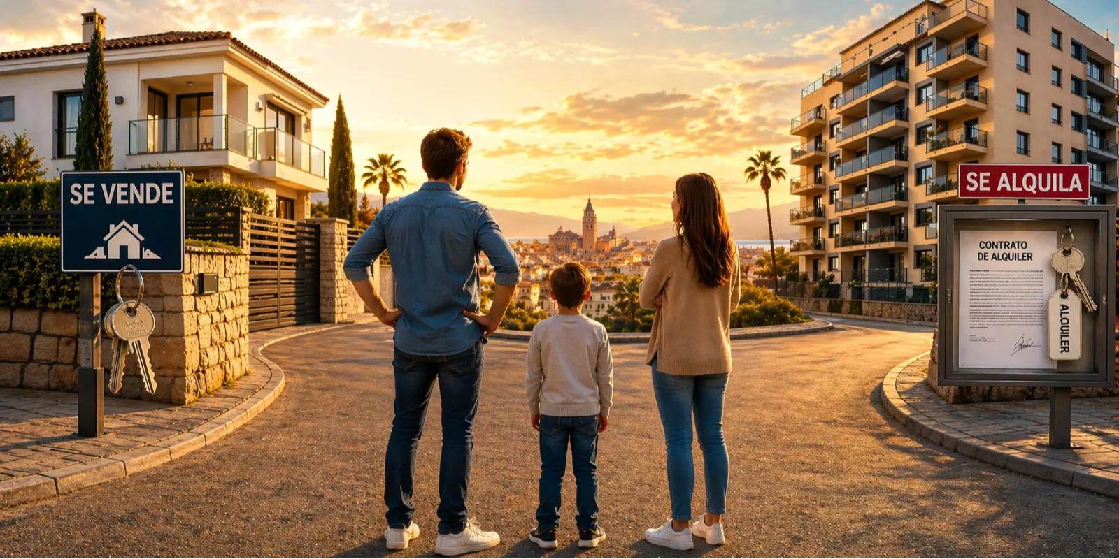 ¿Es mejor comprar casa o alquilar en la Comunidad Valenciana el primer año con familia y cuánto dinero puedes perder?