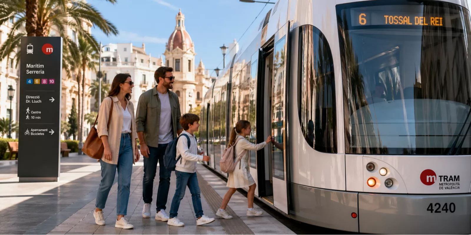 ¿Cómo es el transporte en la Comunidad Valenciana en 2026 comparado con otras ciudades para familias extranjeras? 