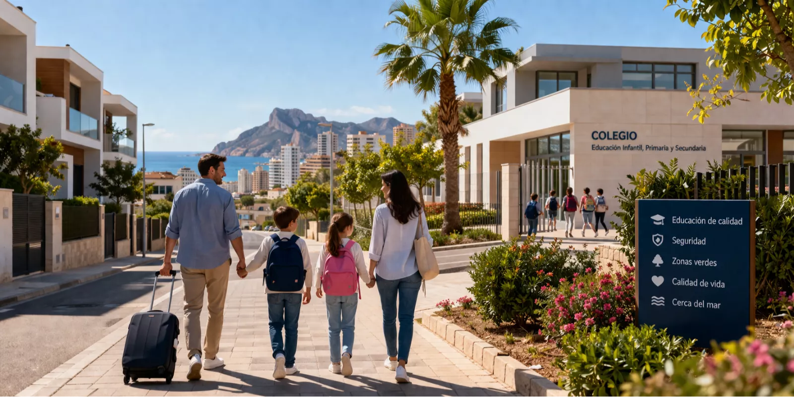 ¿Cuáles son las mejores ciudades para vivir en la Comunidad Valenciana en 2026 con hijos en edad escolar si vienes del extranjero? 