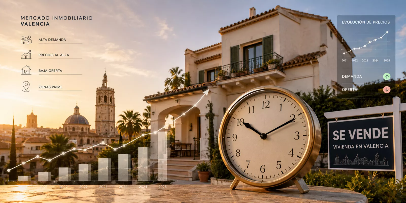 ¿Es un buen momento para vender mi casa en Valencia o debería esperar?